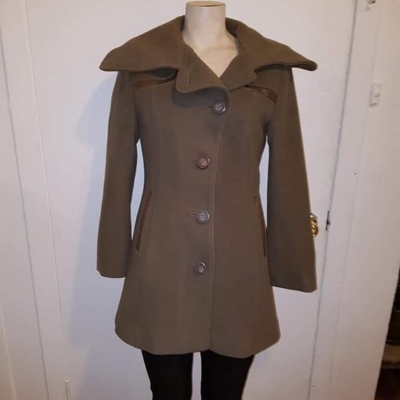 Coat winter MACKAGE leather details